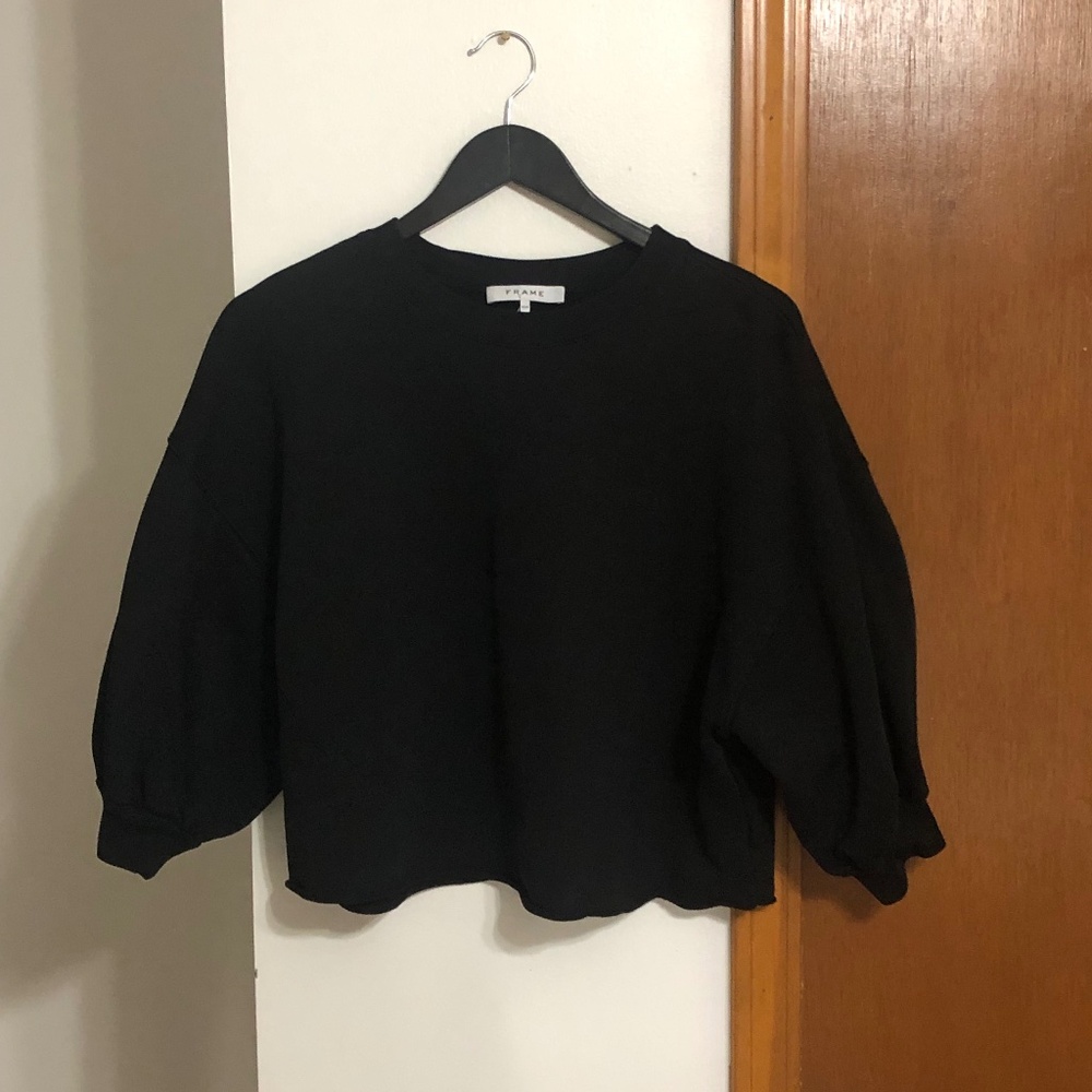 Frame black sweatshirt